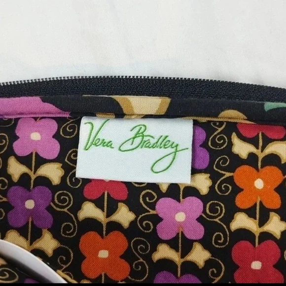 Vera Bradley Vibrant Floral Quilted Pouch - Picture 6 of 6